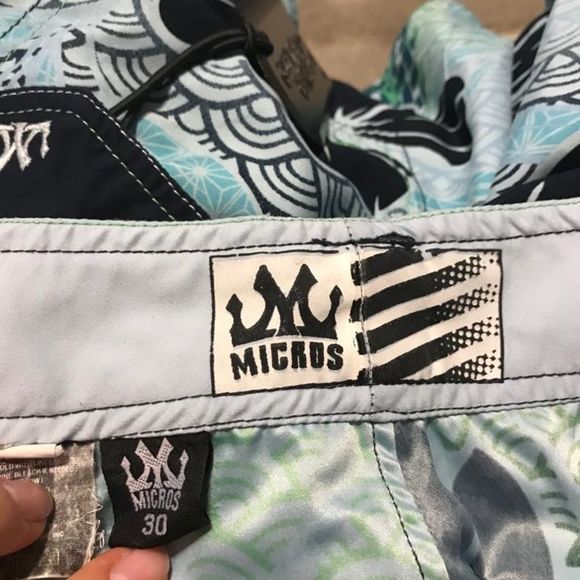 🌴Mens Micros size 30 swim trunks 🩳🌴 - Picture 4 of 4